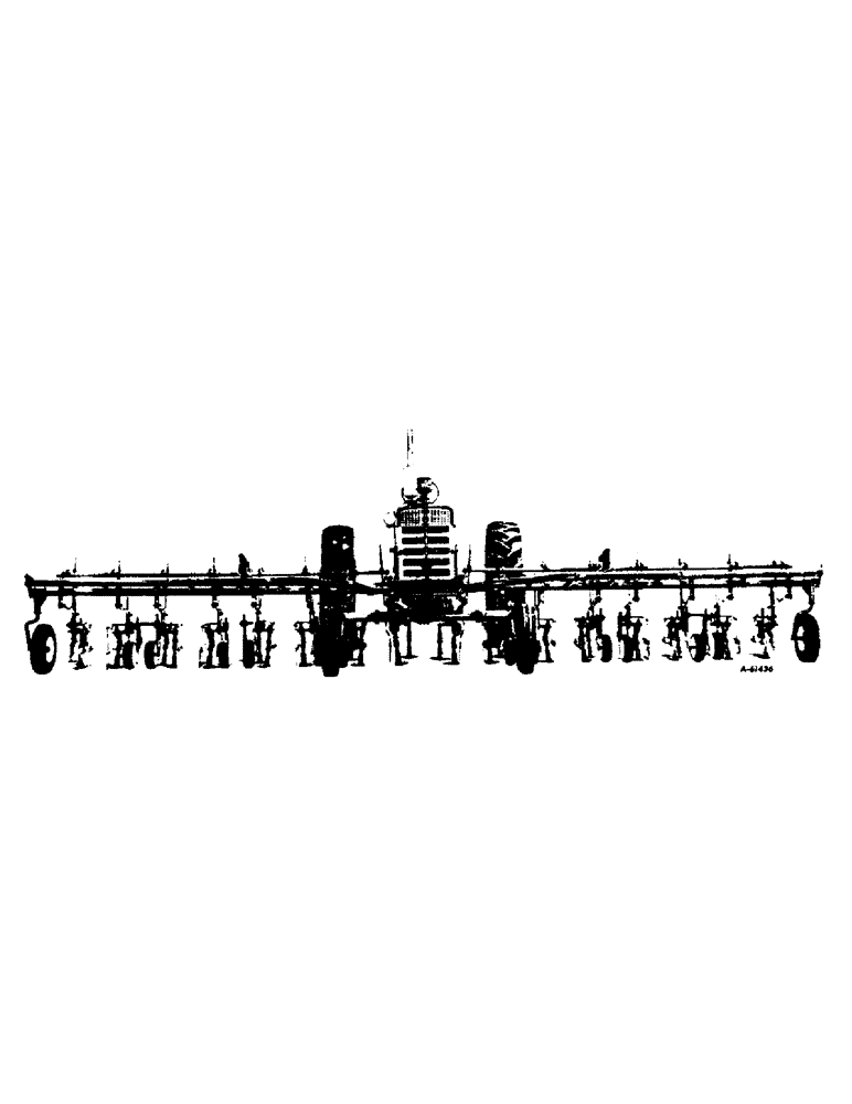 Схема запчастей Case IH 65 - (H-01) - 65 FRONT MOUNTED CULTIVATOR 