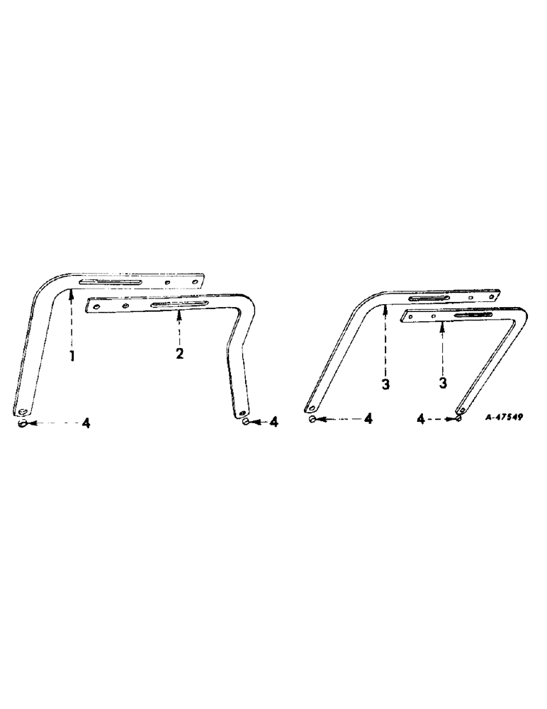 Схема запчастей Case IH 865 - (AK-12) - JOCKEY ARCH 