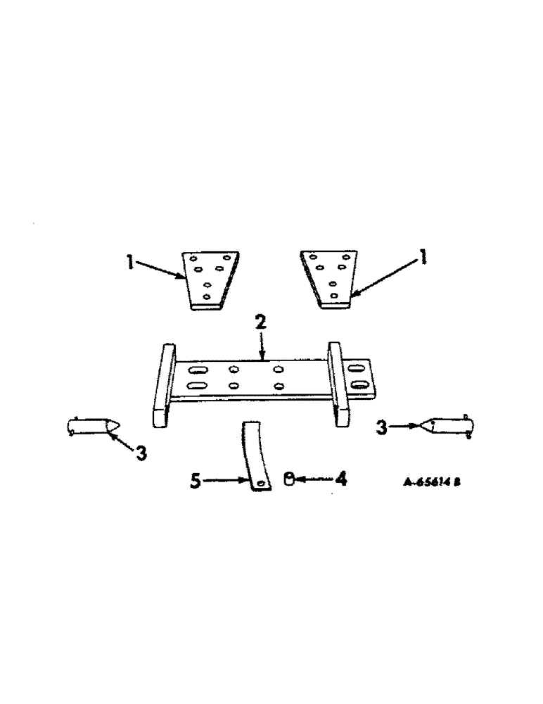 Схема запчастей Case IH 1000 - (K-12) - HITCH PARTS 