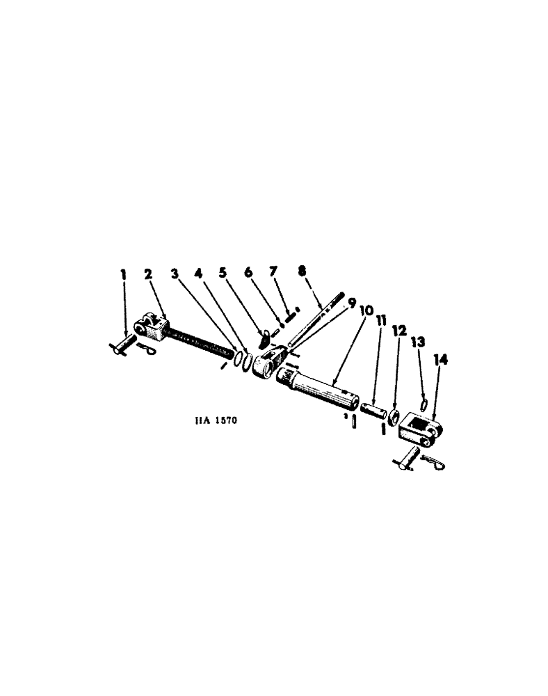 Схема запчастей Case IH 55 - (07-14) - HAND LIFT ATTACHMENT 