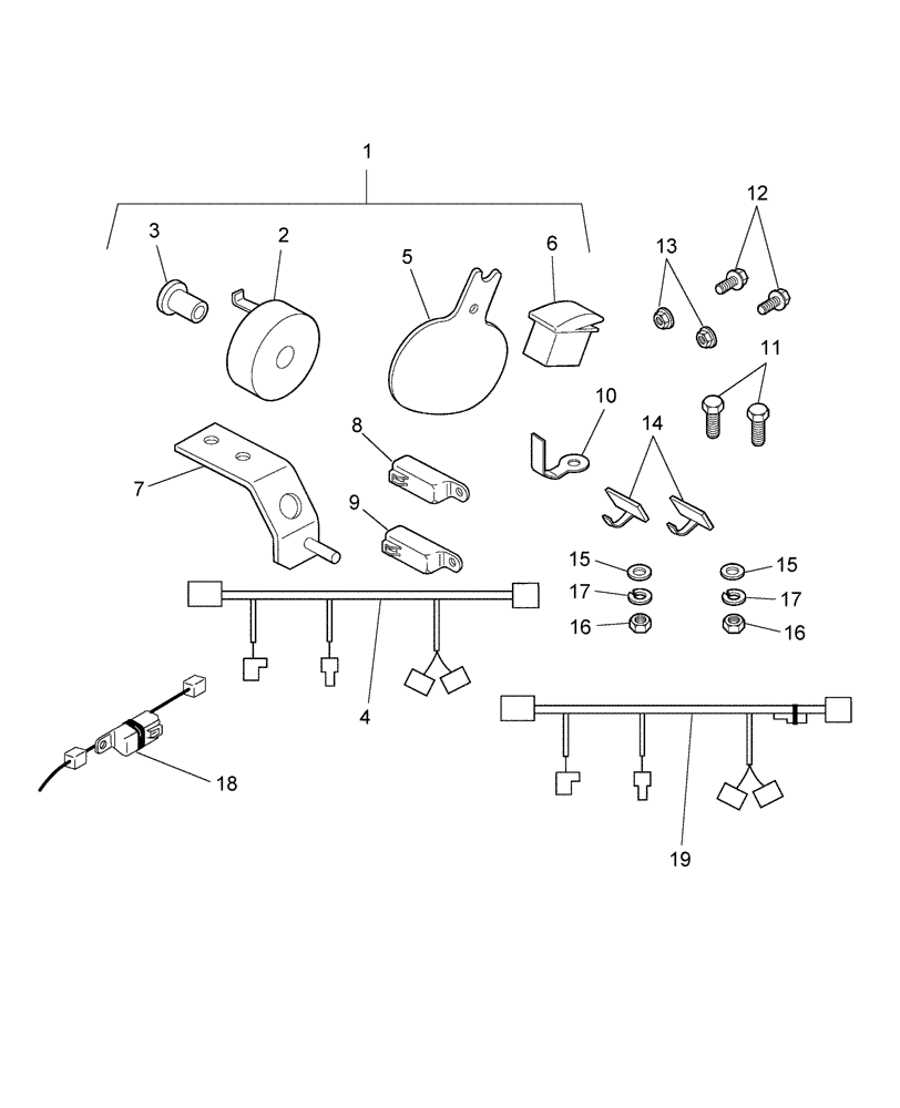 Схема запчастей Case IH DX24E - (03.10) - CRUISE CONTROL KIT - 718270026 & 718270036 (03) - TRANSMISSION