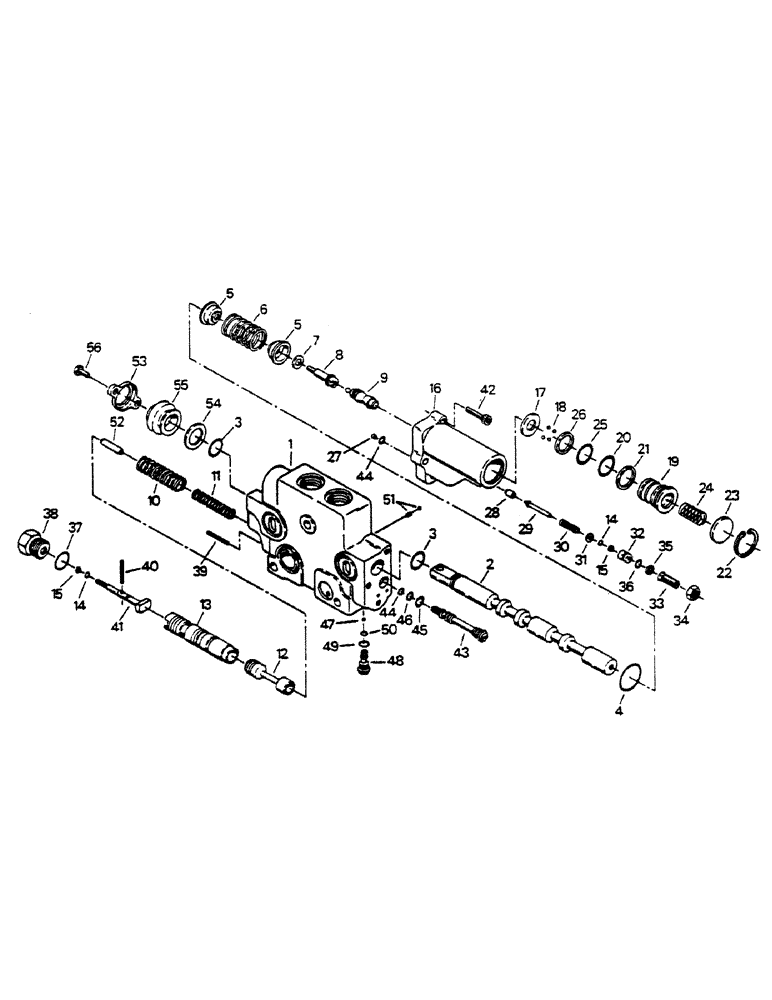 Схема запчастей Case IH 9170 - (08-20) - VALVE SECTION ASSEMBLY, STANDARD (07) - HYDRAULICS