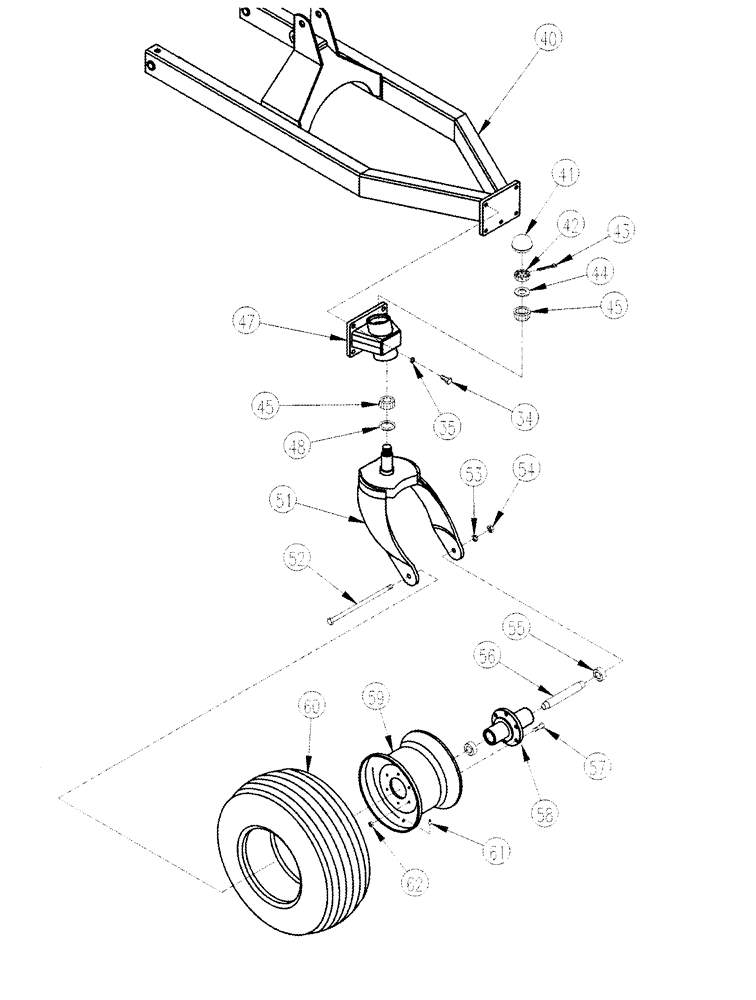 Схема запчастей Case IH 2240 - (09-14) - WHEEL LIFT ASSIST, CONTINUED 