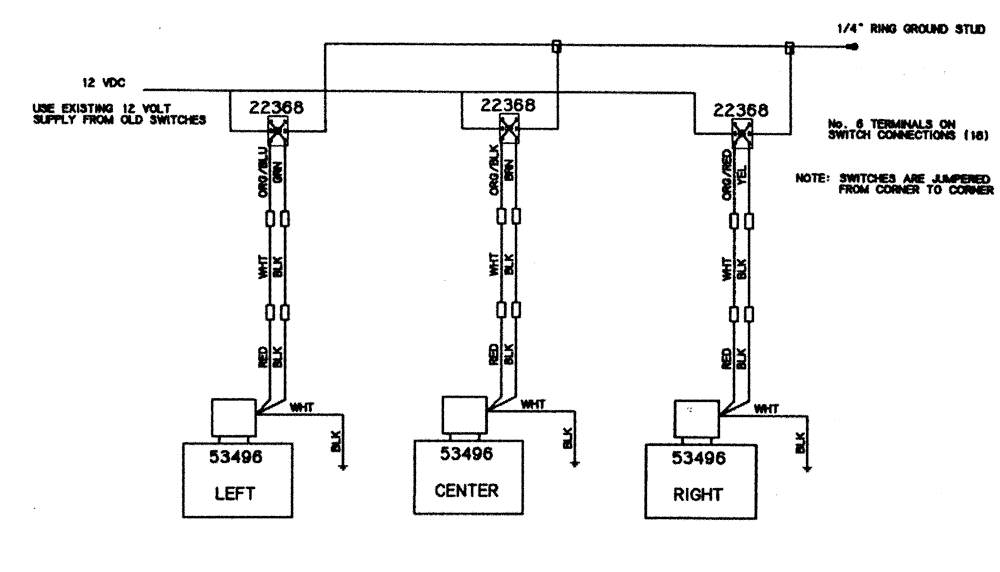 Схема запчастей Case IH PATRIOT WT - (11-002) - WIRING - BALL VALVE (06) - ELECTRICAL