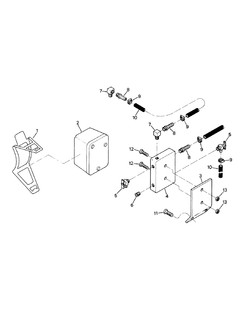 Схема запчастей Case IH ST210 - (07-03) - WATER SEPARATOR (02) - FUEL SYSTEM