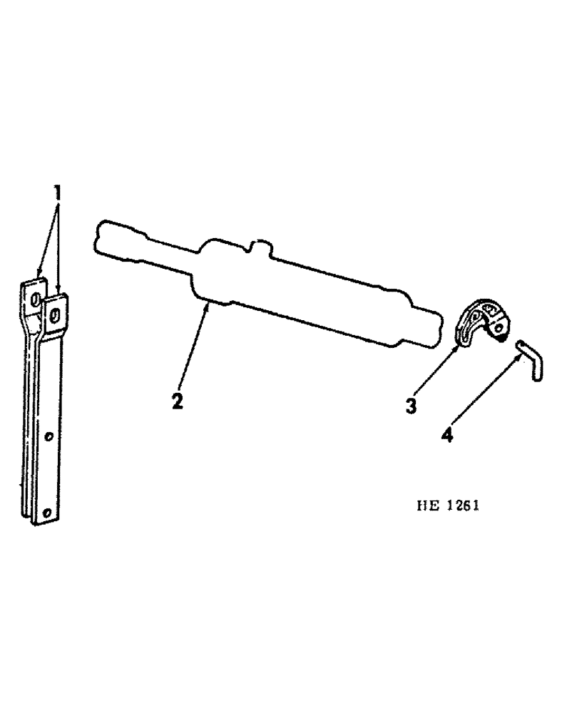 Схема запчастей Case IH 55 - (13-11) - REMOTE CONTROL HYDRAULIC CYLINDER MOUNTING 