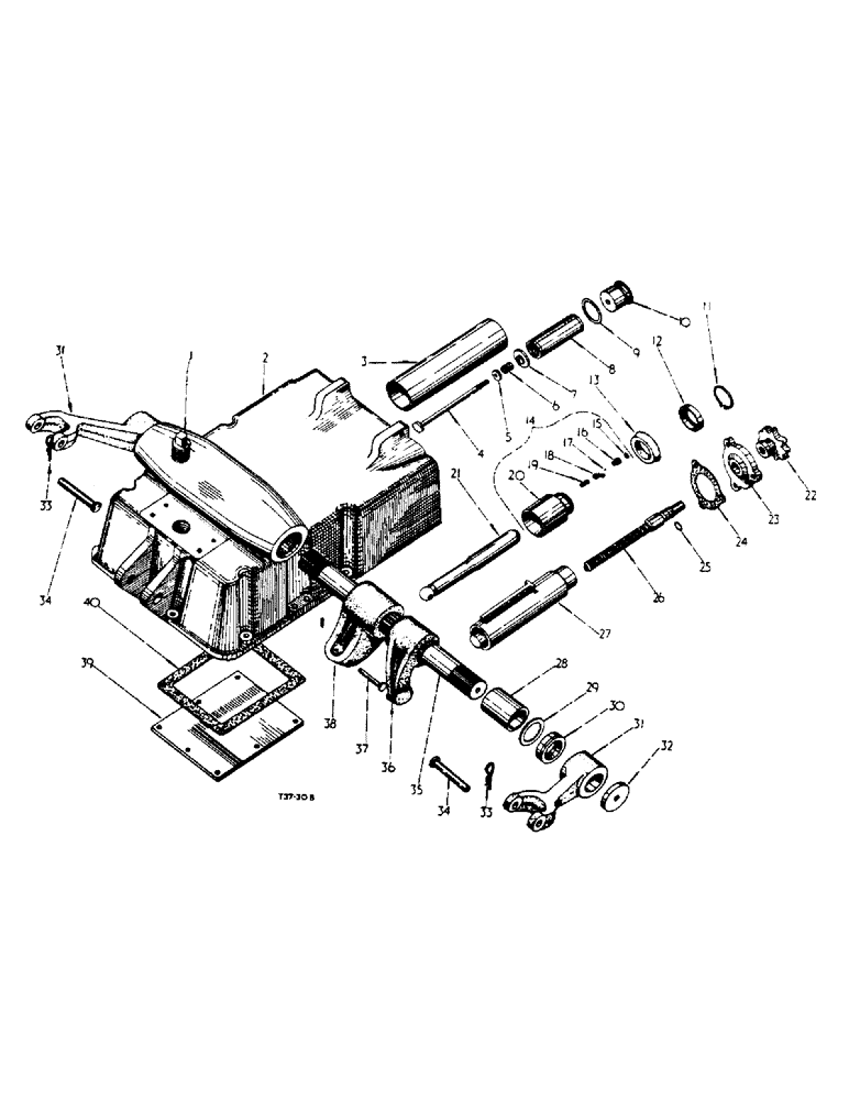 Схема запчастей Case IH 434 - (5-02) - HYDRAULIC LIFT ATTACHMENT, HYDRAULIC LIFT - HYDRAULIC ATTACHMENTS (08) - HYDRAULICS