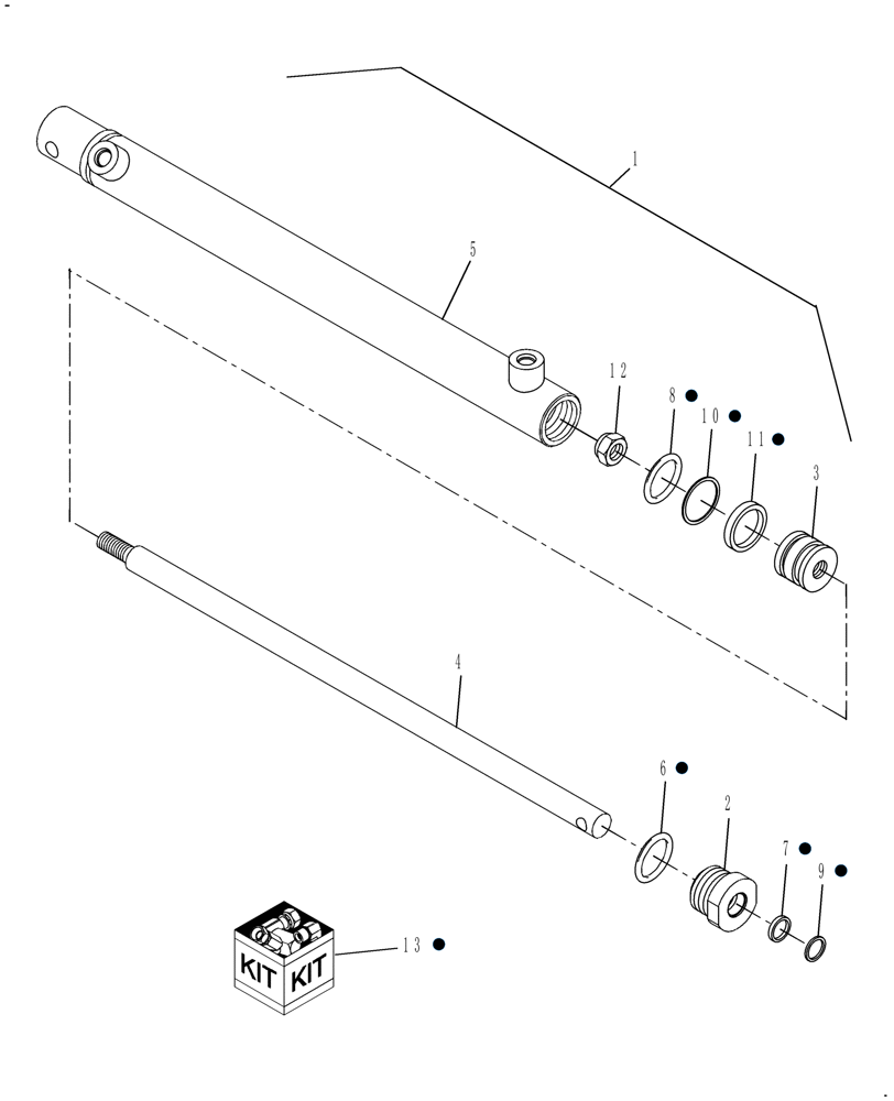 Схема запчастей Case IH 3016 - (35.420.01) - WINDGUARD RAISE MASTER HYDRAULIC CYLINDER (35) - HYDRAULIC SYSTEMS