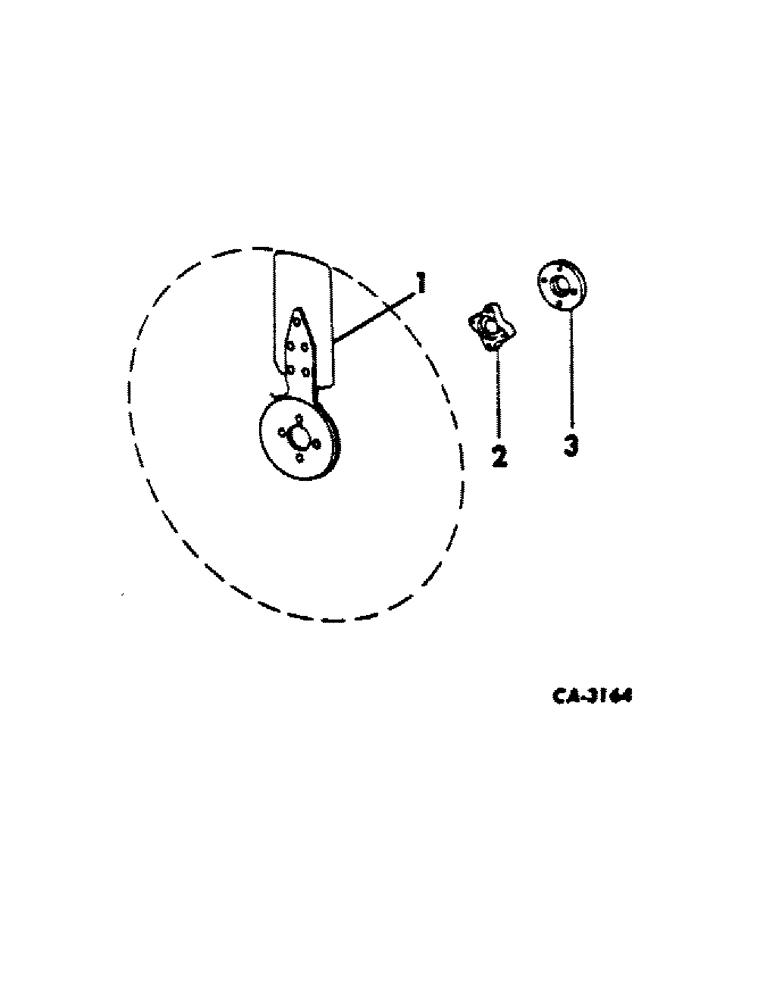 Схема запчастей Case IH C-123 - (B-14) - FAN BLADES AND SPACERS, BELTS 