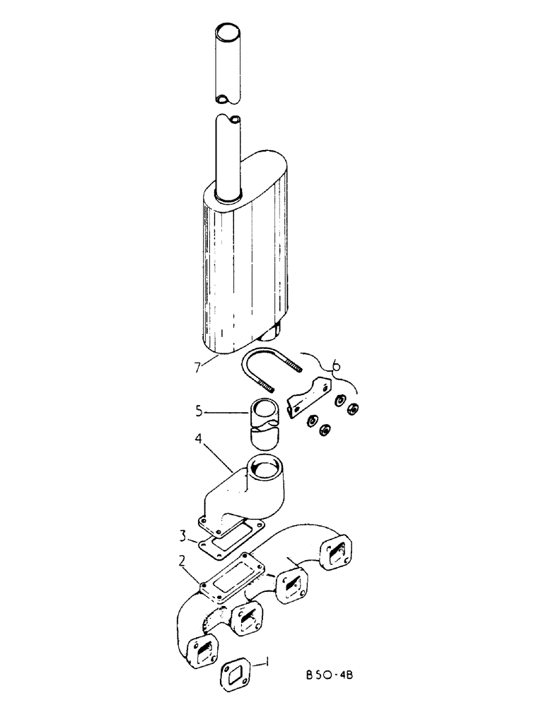 Схема запчастей Case IH 785 - (12-026) - VERTICAL EXHAUST Power