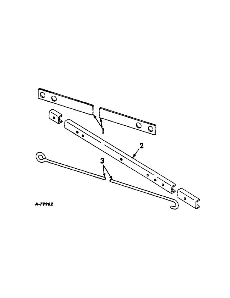 Схема запчастей Case IH 400 - (K-14[A]) - SHORT MARKER ATTACHMENT, FOR 28 TO 32 INCH ROW SPACING, 1965 