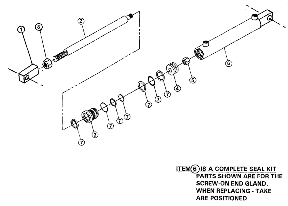 Схема запчастей Case IH PATRIOT 150 - (07-007) - HYDRAULIC CYLINDER - BOOM LEVEL (90) ((3" X 18") - 1 1/2"DIA ROD) Cylinders