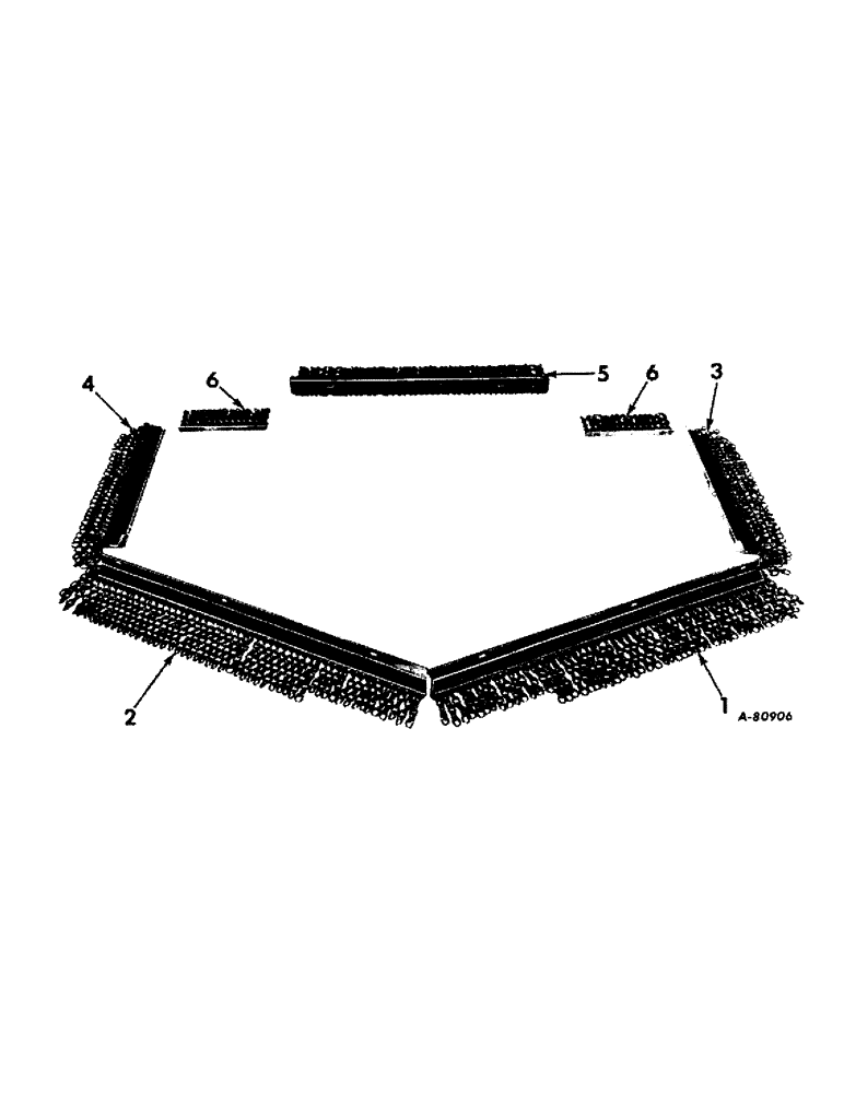 Схема запчастей Case IH HR8-1 - (P-10) - CHAIN GUARDS 