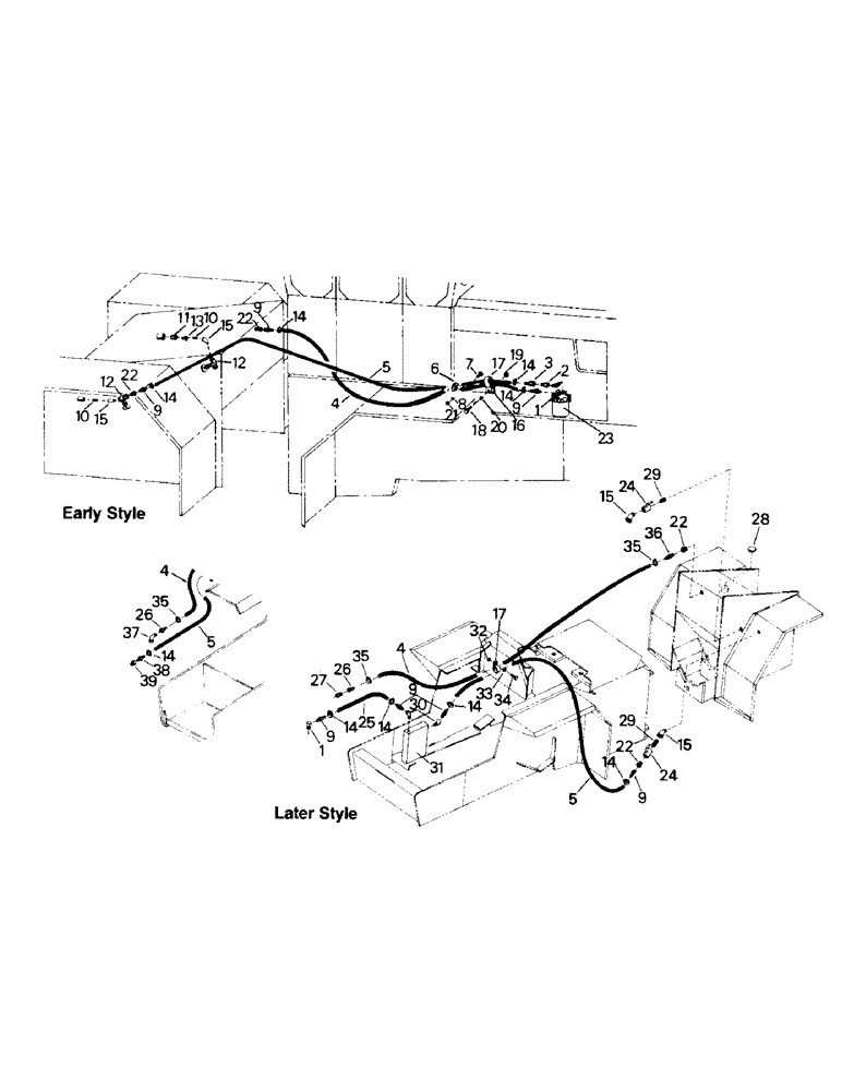 Схема запчастей Case IH ST251 - (07-01) - FUEL SYSTEMS, 3306 CAT ENGINE (02) - FUEL SYSTEM