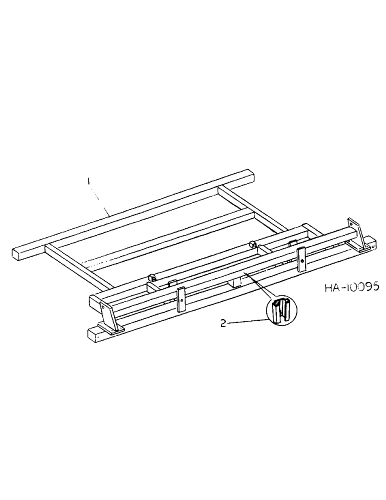 Схема запчастей Case IH 5500 - (F-02) - MAIN FRAME, WING TYPE 