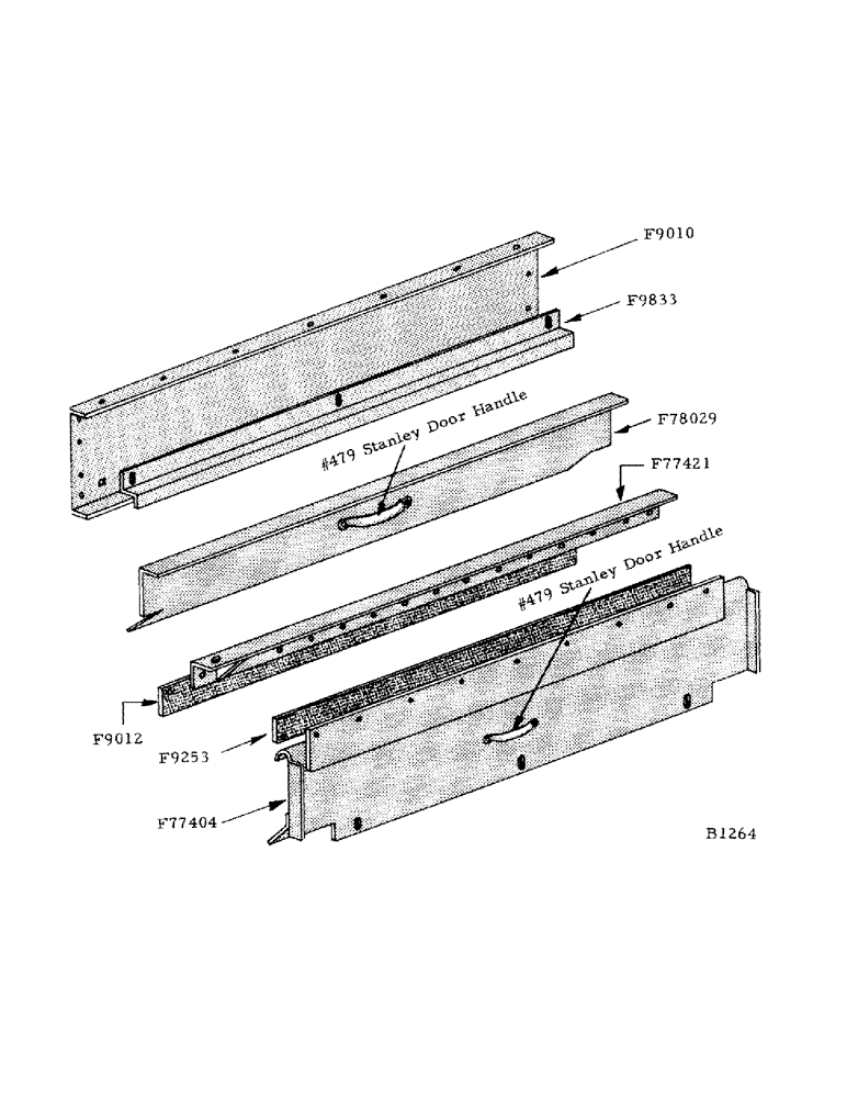 Схема запчастей Case IH 800 - (084) - CONVEYOR RAKE, CONCAVE ACCESS SECTION (60) - PRODUCT FEEDING