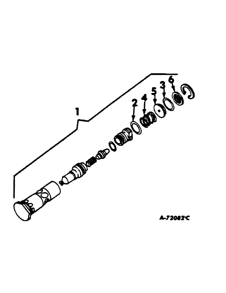 Схема запчастей Case IH 504 - (240) - HYDRAULIC SYSTEM, PILOT RELIEF VALVE (07) - HYDRAULIC SYSTEM