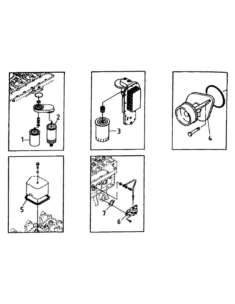 Схема запчастей Case IH AUSTOFT - (C01-01) - ENGINE PARTS Engine & Engine Attachments