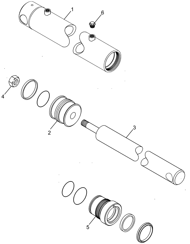 Схема запчастей Case IH 420 - (08-29) - BASKET LIFT MASTER CYLINDER ASSEMBLY (07) - HYDRAULICS