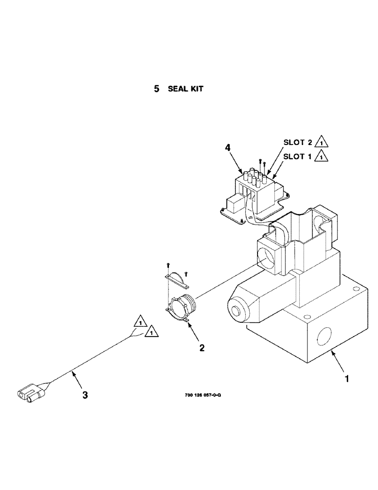 Схема запчастей Case IH 8820 - (9-22) - HARNESS VALVE ASSEMBLY (04) - ELECTRICAL SYSTEMS