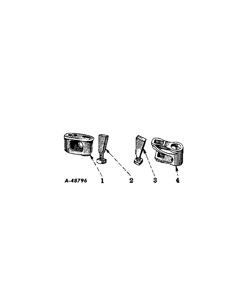 Схема запчастей Case IH 623 - (AJ-09) - APPLICATOR CLAMP 