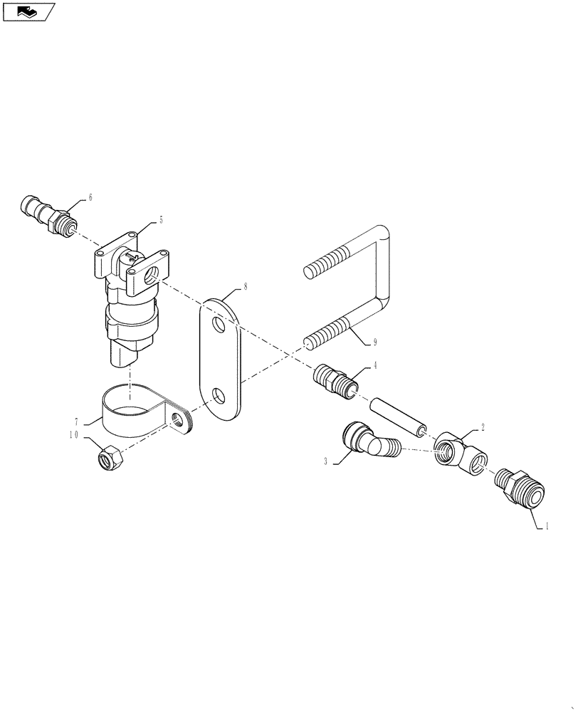 Схема запчастей Case IH 4420 - (11-085) - VENTURI, SOLENOID ASSY, RH Options