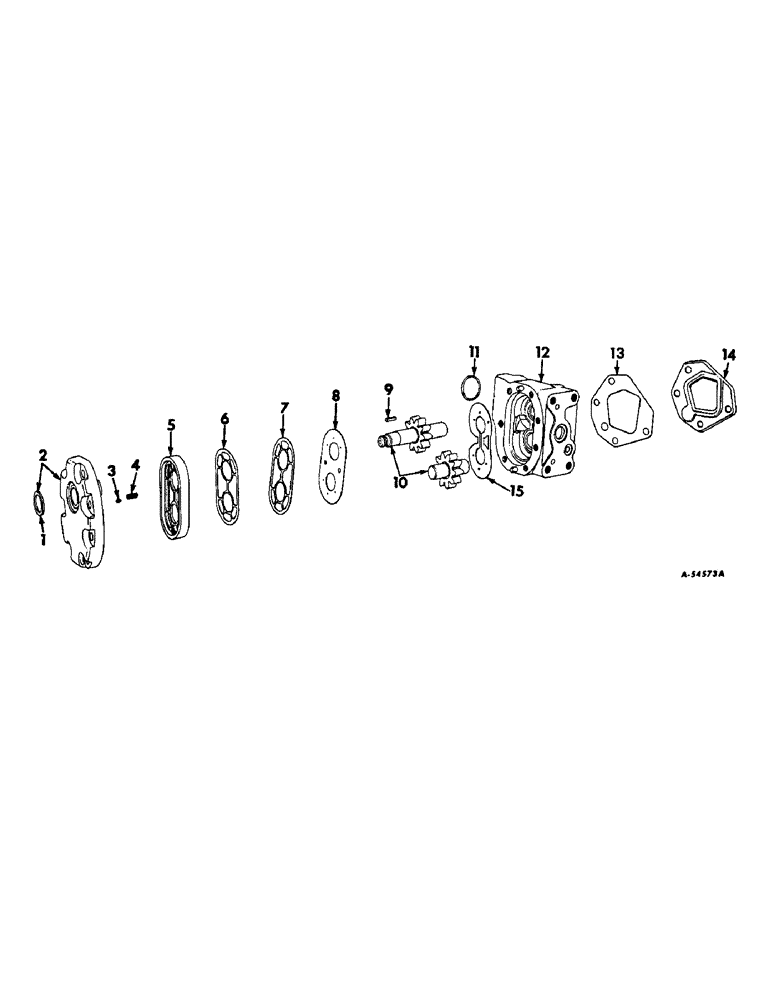 Схема запчастей Case IH 664 - (10-04) - HYDRAULICS, HYDRAULIC PUMP, CESSNA, 17 GPM (07) - HYDRAULICS