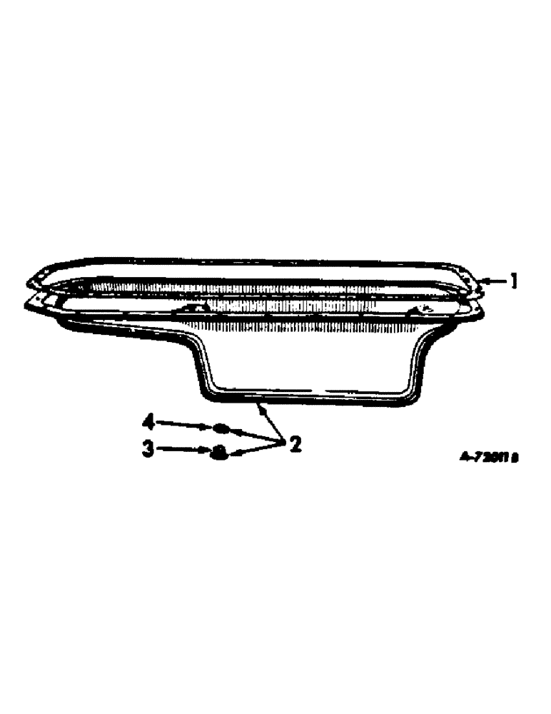 Схема запчастей Case IH C-291 - (D-13) - CRANKCASE OIL PAN 