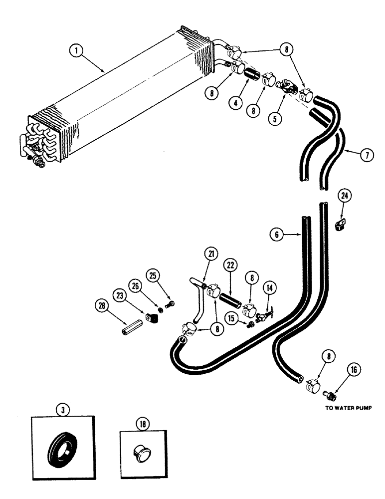 Схема запчастей Case IH 2594 - (9-132) - CAB, HEATER, CAB SERIAL NO. 12093701 AND AFTER, EUROPEAN CAB SERIAL NO. 12092344 AND AFTER (09) - CHASSIS/ATTACHMENTS