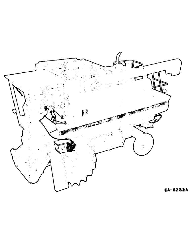 Схема запчастей Case IH 1480 - (08-15) - ELECTRICAL, WIRING DIAGRAM, HYDROSTATIC MOTOR 2 SPEED (06) - ELECTRICAL