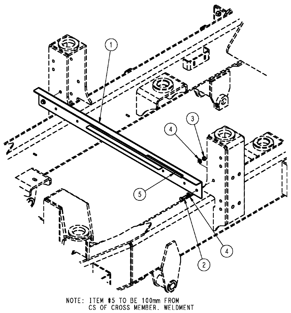 Схема запчастей Case IH FLX4010 - (04-014) - BRACKET, LINES GROUP Frame & Suspension