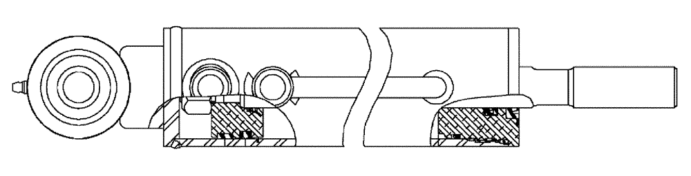 Схема запчастей Case IH 810 - (07-006) - CYLINDER, BOOM TILT Hydraulic Components