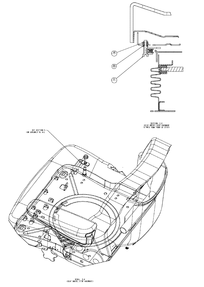 Схема запчастей Case IH TITAN 3520 - (01-022[05]) - INTERIOR TRIM, DELUXE (10) - CAB