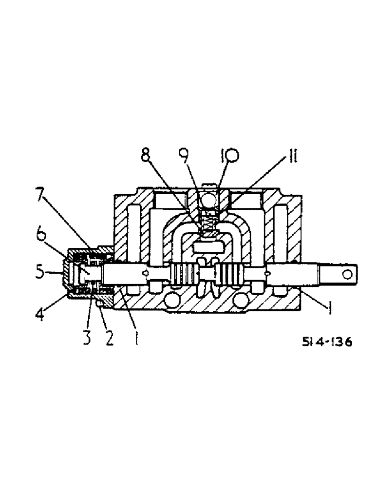 Схема запчастей Case IH 2400 - (10-48) - DOUBLE ACTING AUXILIARY VALVE ASSY, UP TO 454/008981, UP TO 2400/000791 (07) - HYDRAULICS