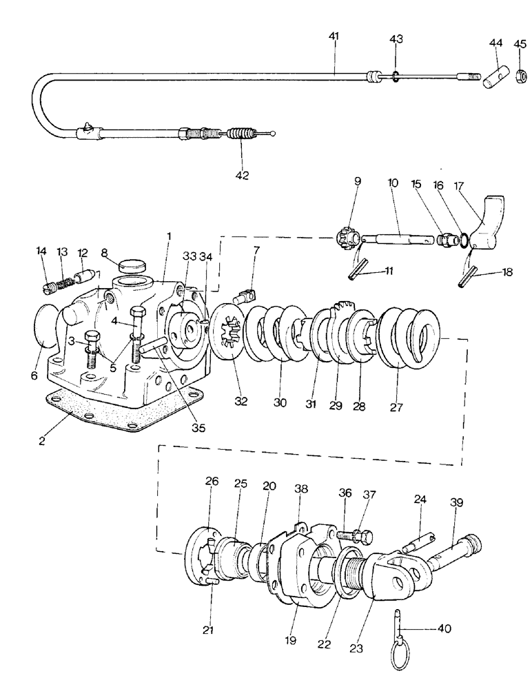 Схема запчастей Case IH 1290 - (L-07) - SELECTIVE SENSING (09) - IMPLEMENT LIFT