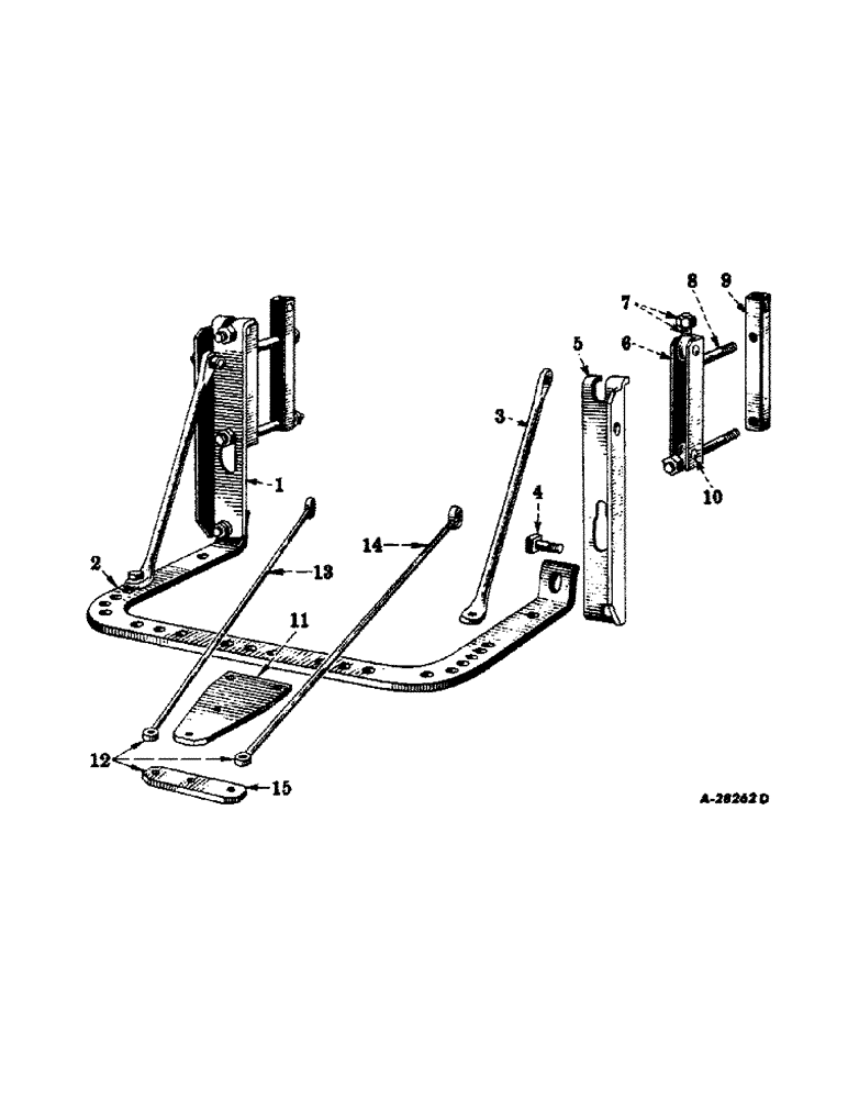 Схема запчастей Case IH 450-SERIES - (417B) - ATTACHMENTS, FIXED DRAWBAR, SPECIAL, FOR ALL TRACTORS EXCEPT HI-CLEAR MODELS Attachments