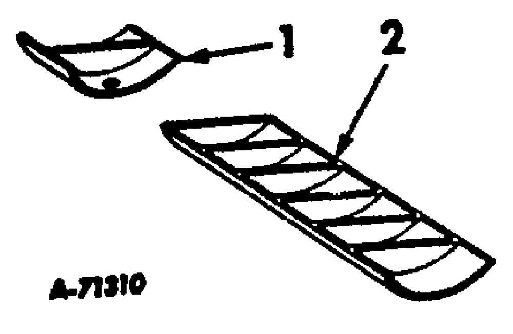 Схема запчастей Case IH 616 - (R-07) - PICKER DRUM, ALUMINUM RIB COMPRESSOR PLATES, ALUMINUM DEEP Picker Drum