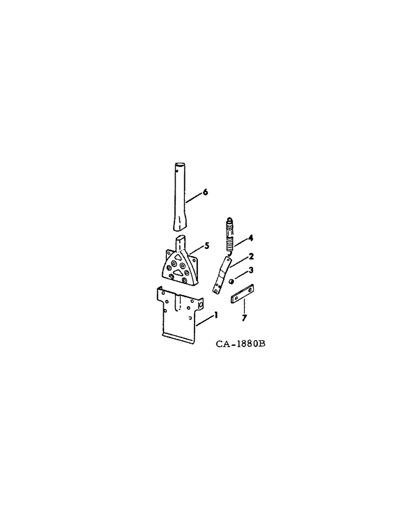 Схема запчастей Case IH 500 - (YA-60[A]) - SPREADER ATTACHMENT, FOR INSECTICIDE 