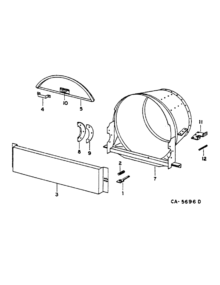 Схема запчастей Case IH 1460 - (17-067) - CONE Mounted Equipment