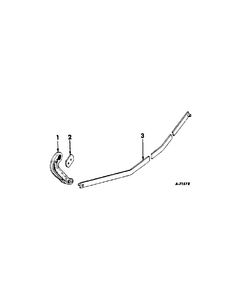 Схема запчастей Case IH 266 - (R-14) - LIFT ARM AND LINKS 