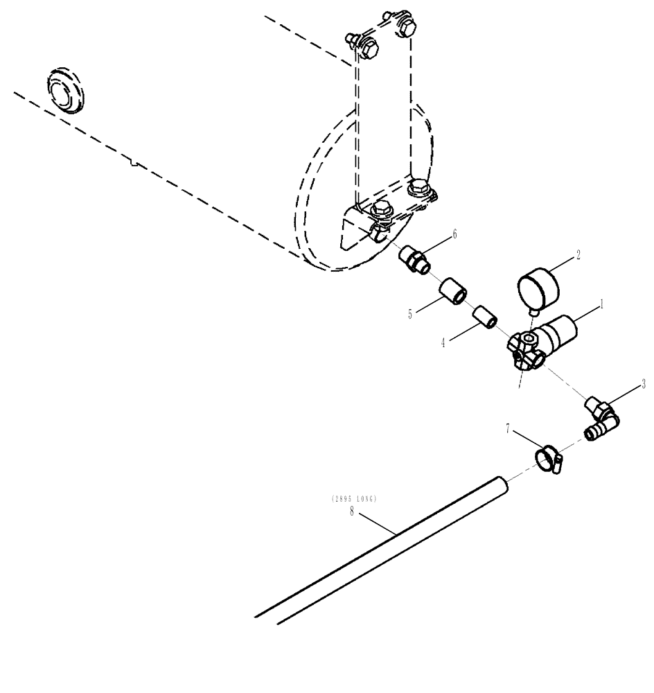 Схема запчастей Case IH SPX3320 - (11-014) - FOAMER REGULATOR, PLUMBING Options