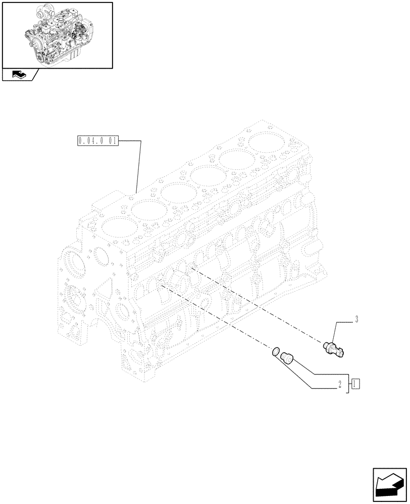 Схема запчастей Case IH F4GE9684C J601 - (0.27.2) - MOTOR SENSORS (2854946) 