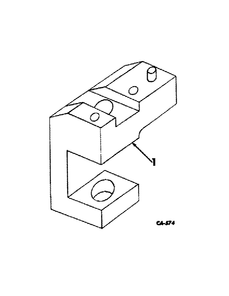 Схема запчастей Case IH 1456 - (14-06) - SUSPENSION, CYLINDER MOUNTING CLEVIS Suspension