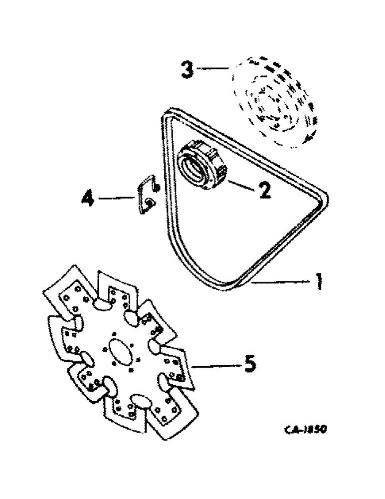 Схема запчастей Case IH 2826 - (06-04) - COOLING, FAN BLADES, BELT AND CONNECTIONS Cooling