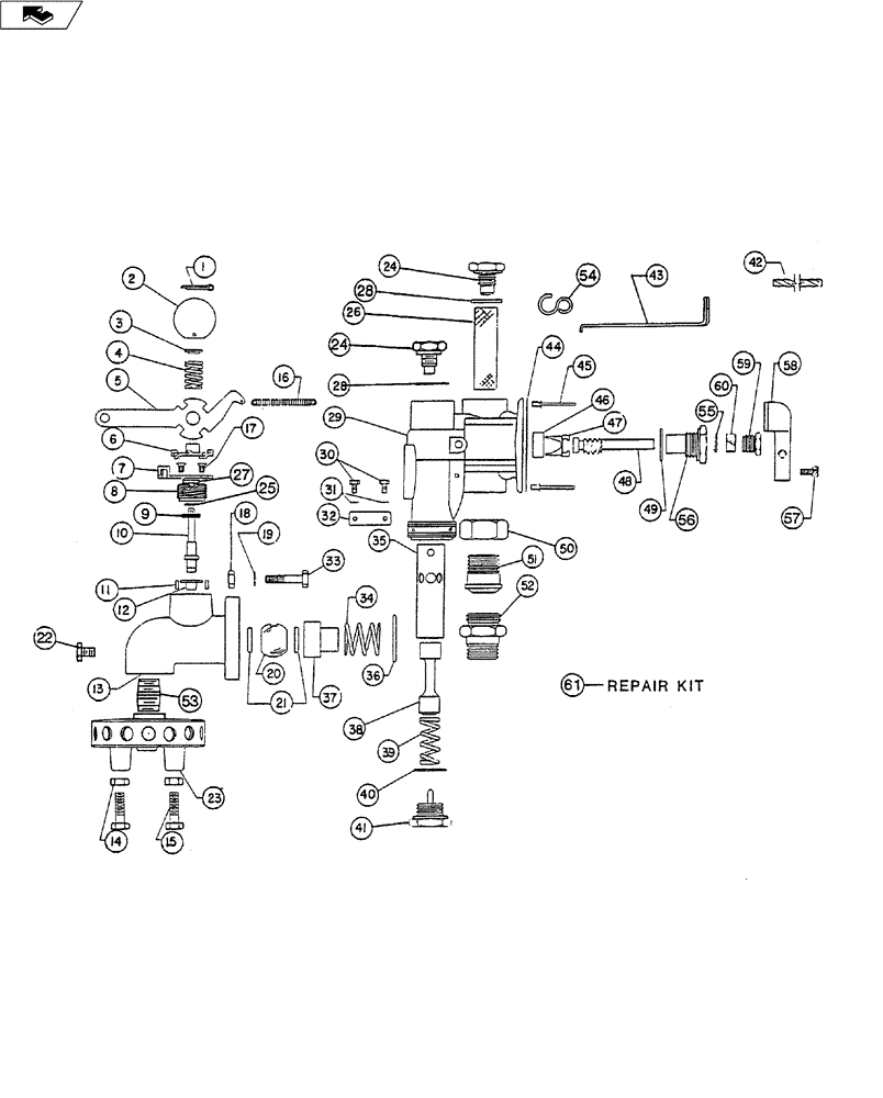 Схема запчастей Case IH 5250 - (75.200.10) - 1661 SQUIBB REGULATOR (75) - SOIL PREPARATION