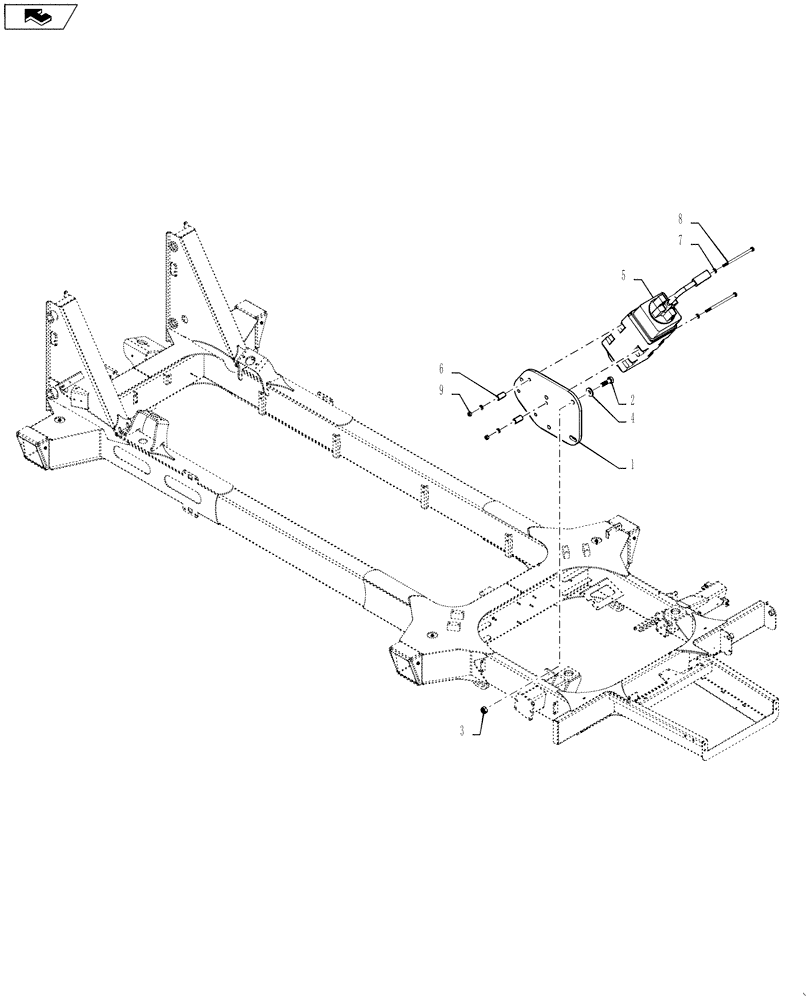 Схема запчастей Case IH 3230 - (55.418.05) - SPEED SENSOR GROUP (55) - ELECTRICAL SYSTEMS