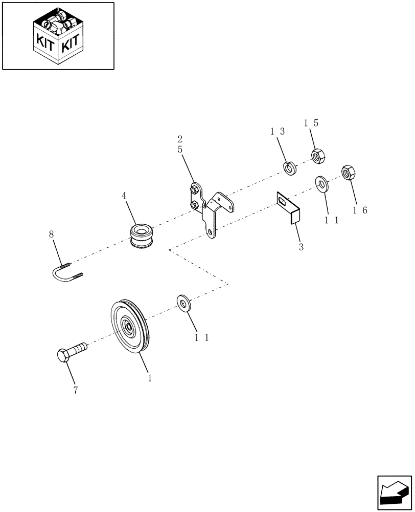 Схема запчастей Case IH RBX452 - (18.13[3]) - TWINE CONVERSION KIT, SPINNER PLATES (18) - ACCESSORIES