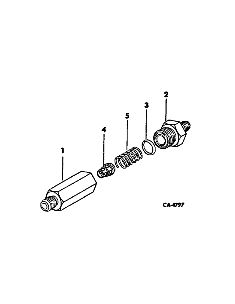 Схема запчастей Case IH 4586 - (10-22) - HYDRAULICS, OIL COOLER BY-PASS VALVE (07) - HYDRAULICS