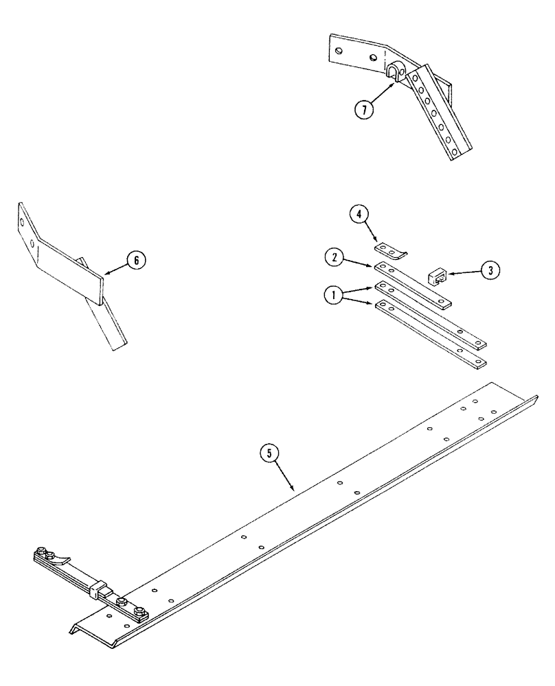 Схема запчастей Case IH 568 - (9-18) - LEVELING BOARDS (09) - CHASSIS/ATTACHMENTS