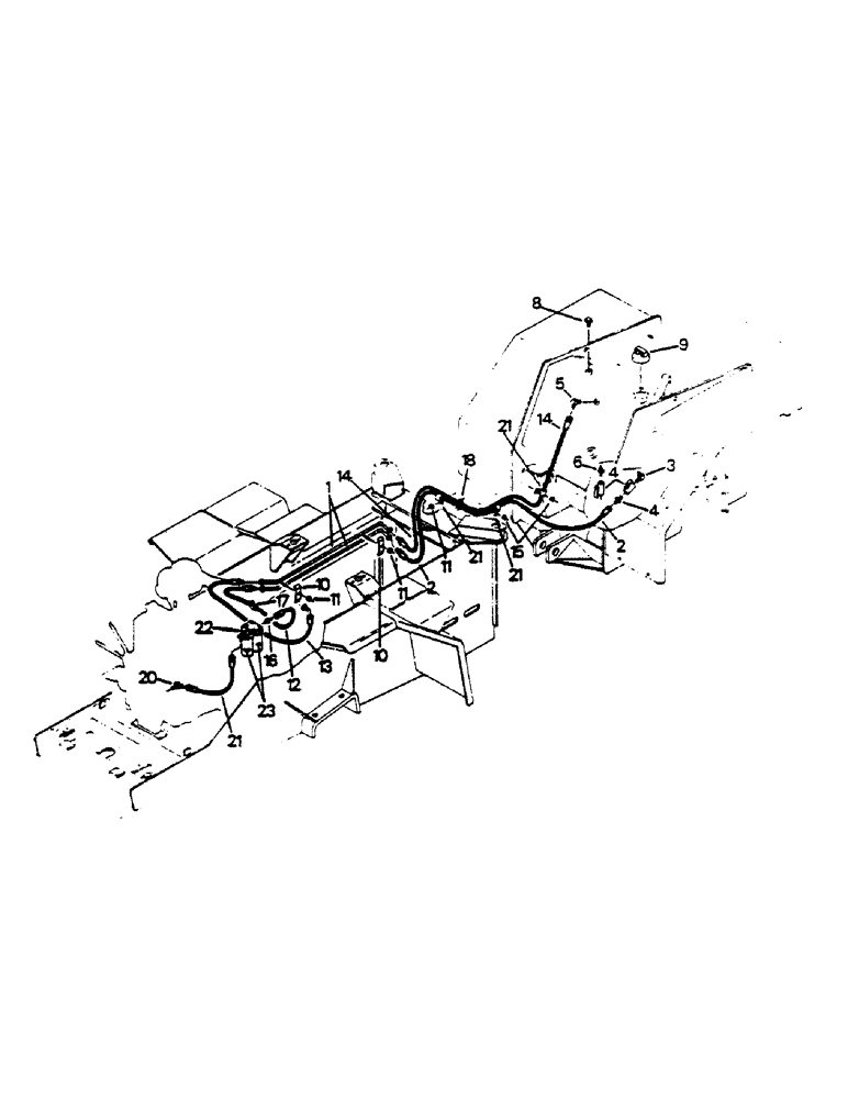 Схема запчастей Case IH 9180 - (07-02) - FUEL SYSTEM, CUMMINS 855 ENGINE (02) - FUEL SYSTEM